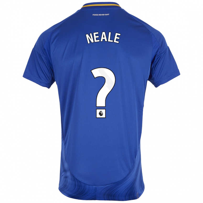 Niño Camiseta Tommy Neale #0 Azul Blanco 1ª Equipación 2024/25 La Camisa Argentina