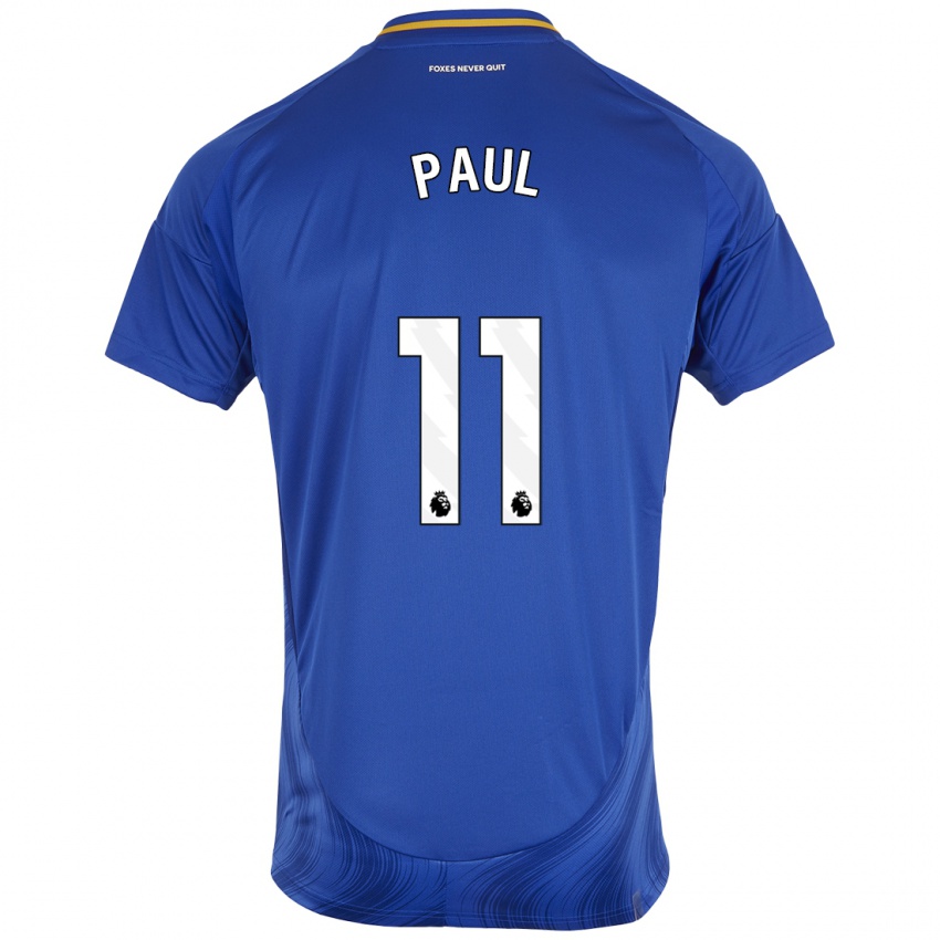 Niño Camiseta Lachante Paul #11 Azul Blanco 1ª Equipación 2024/25 La Camisa Argentina