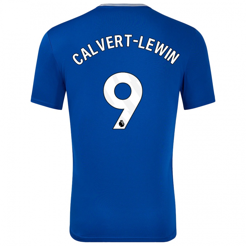 Niño Camiseta Dominic Calvert-Lewin #9 Azul Con 1ª Equipación 2024/25 La Camisa Argentina