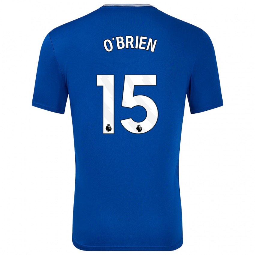 Niño Camiseta Jake O'brien #15 Azul Con 1ª Equipación 2024/25 La Camisa Argentina