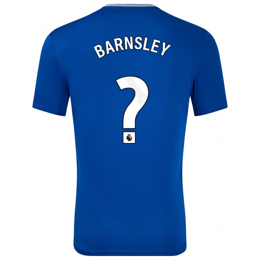 Niño Camiseta Fraser Barnsley #0 Azul Con 1ª Equipación 2024/25 La Camisa Argentina