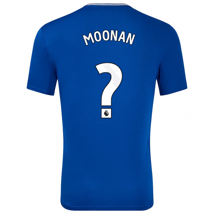 Niño Camiseta Bradley Moonan #0 Azul Con 1ª Equipación 2024/25 La Camisa Argentina