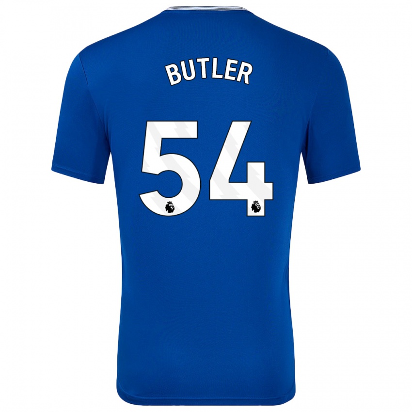 Niño Camiseta Jack Butler #54 Azul Con 1ª Equipación 2024/25 La Camisa Argentina