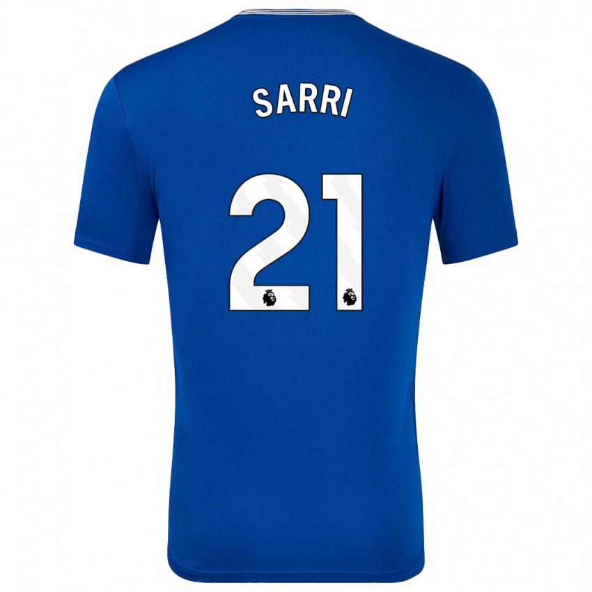 Niño Camiseta Veatriki Sarri #21 Azul Con 1ª Equipación 2024/25 La Camisa Argentina