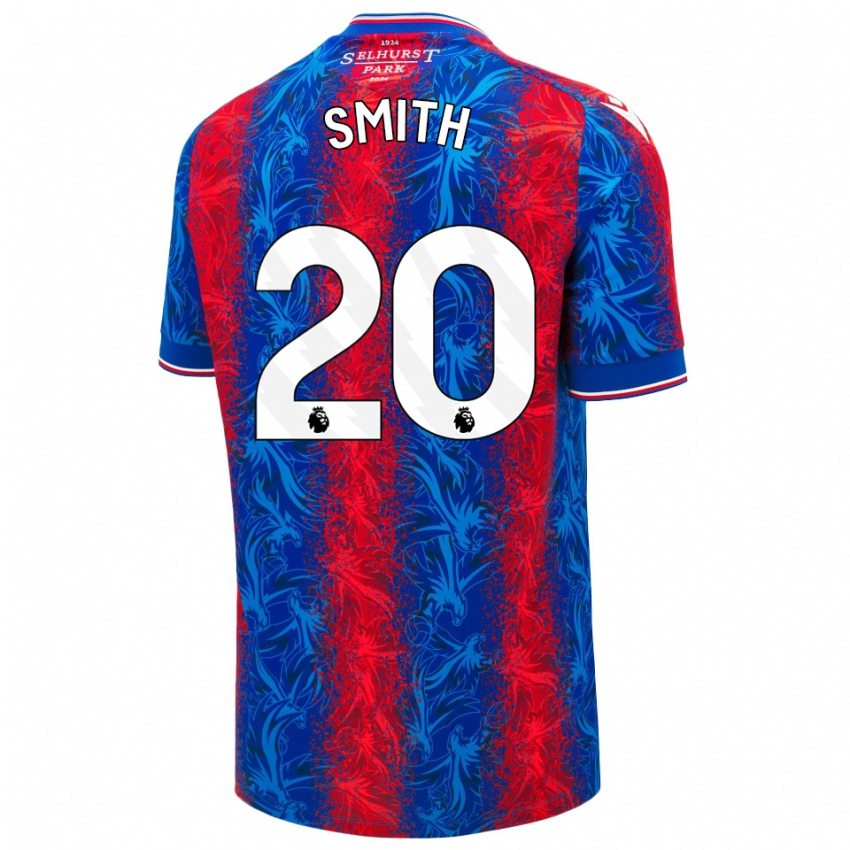 Niño Camiseta Hope Smith #20 Rayas Rojas Y Azules 1ª Equipación 2024/25 La Camisa Argentina