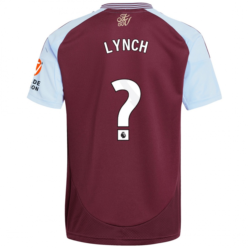 Niño Camiseta Luka Lynch #0 Borgoña Azul Cielo 1ª Equipación 2024/25 La Camisa Argentina