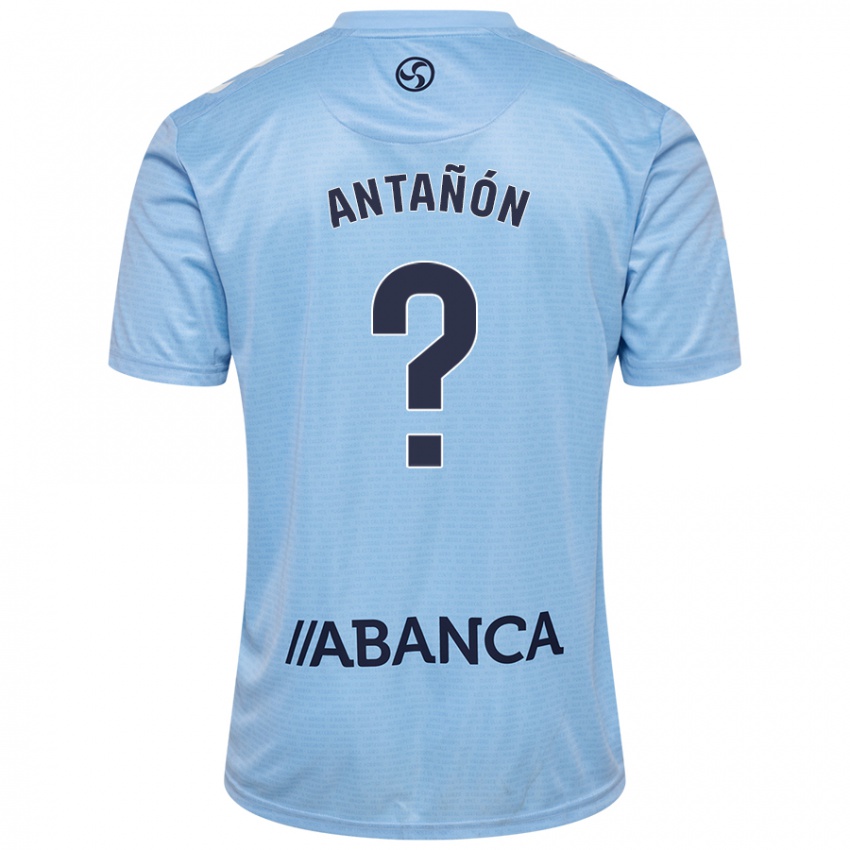 Niño Camiseta Andrés Antañón #0 Azul Cielo 1ª Equipación 2024/25 La Camisa Argentina