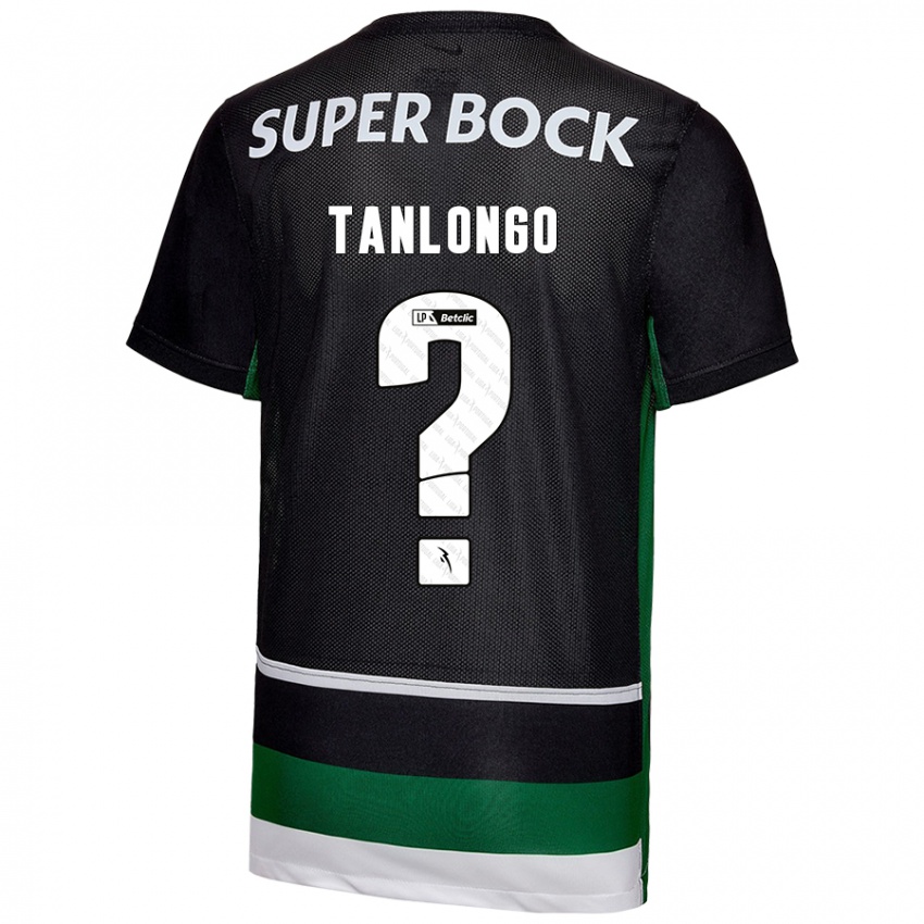 Niño Camiseta Mateo Tanlongo #0 Negro Blanco Verde 1ª Equipación 2024/25 La Camisa Argentina