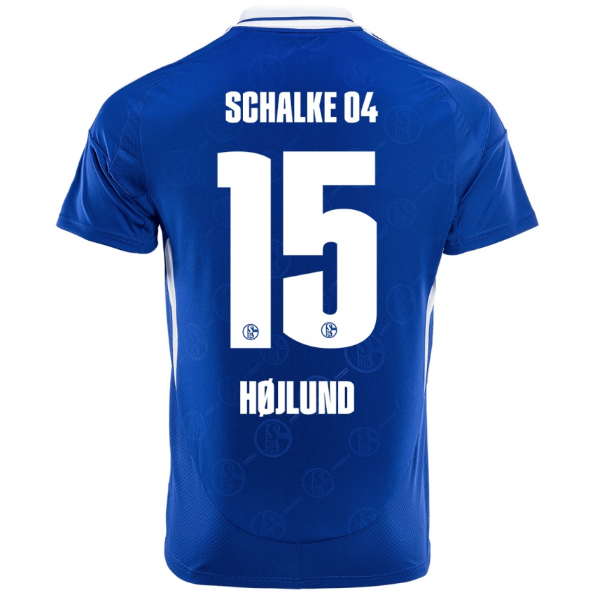 Niño Camiseta Emil Højlund #15 Azul Real 1ª Equipación 2024/25 La Camisa Argentina