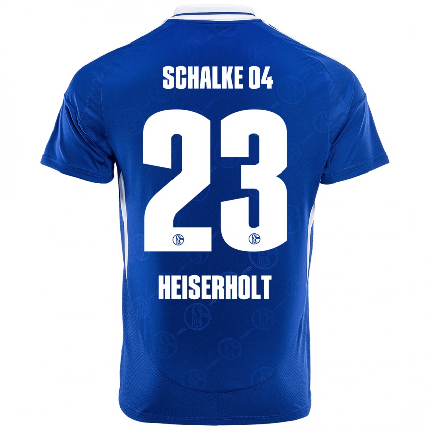 Niño Camiseta Finn Heiserholt #23 Azul Real 1ª Equipación 2024/25 La Camisa Argentina