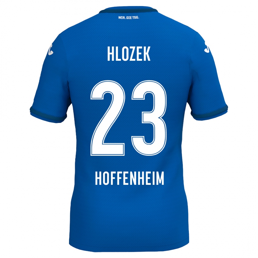 Niño Camiseta Adam Hlozek #23 Azul Real 1ª Equipación 2024/25 La Camisa Argentina