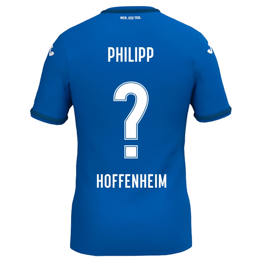 Niño Camiseta Tim Philipp #0 Azul Real 1ª Equipación 2024/25 La Camisa Argentina