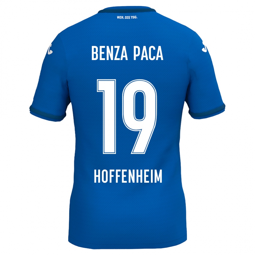 Niño Camiseta Lynes Benza Paca #19 Azul Real 1ª Equipación 2024/25 La Camisa Argentina