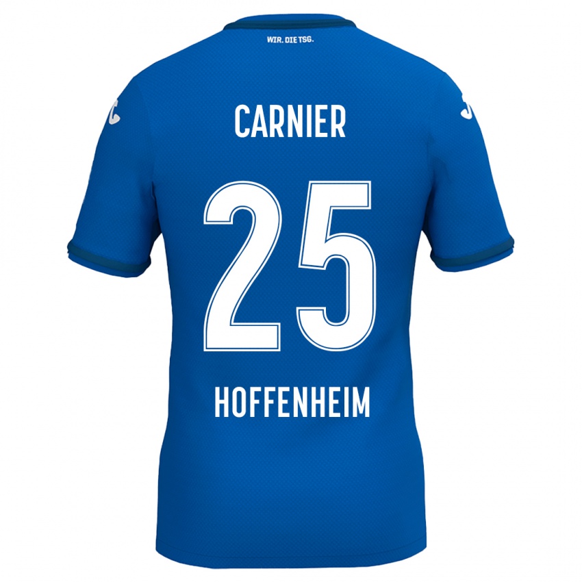 Niño Camiseta Alekseï Carnier #25 Azul Real 1ª Equipación 2024/25 La Camisa Argentina