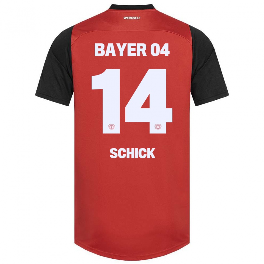 Niño Camiseta Patrik Schick #14 Rojo Negro 1ª Equipación 2024/25 La Camisa Argentina