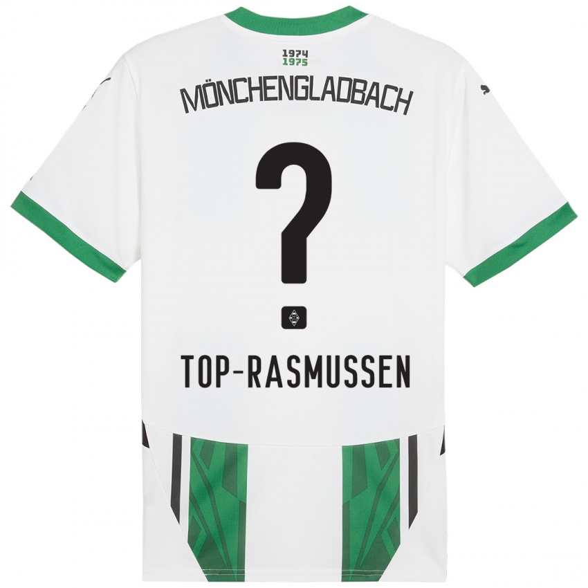 Niño Camiseta Tristan Top-Rasmussen #0 Blanco Verde 1ª Equipación 2024/25 La Camisa Argentina