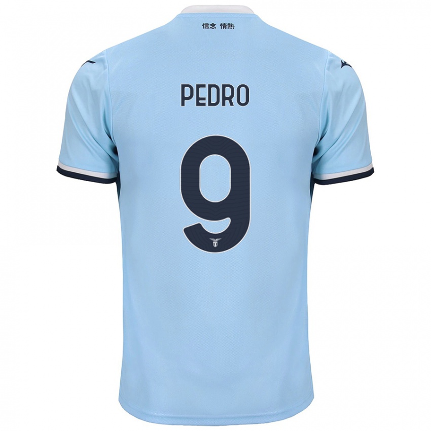 Niño Camiseta Pedro #9 Azul 1ª Equipación 2024/25 La Camisa Argentina