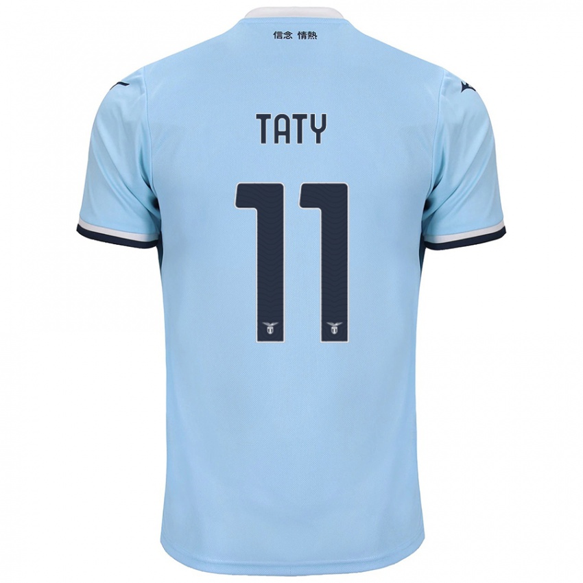 Niño Camiseta Taty Castellanos #11 Azul 1ª Equipación 2024/25 La Camisa Argentina