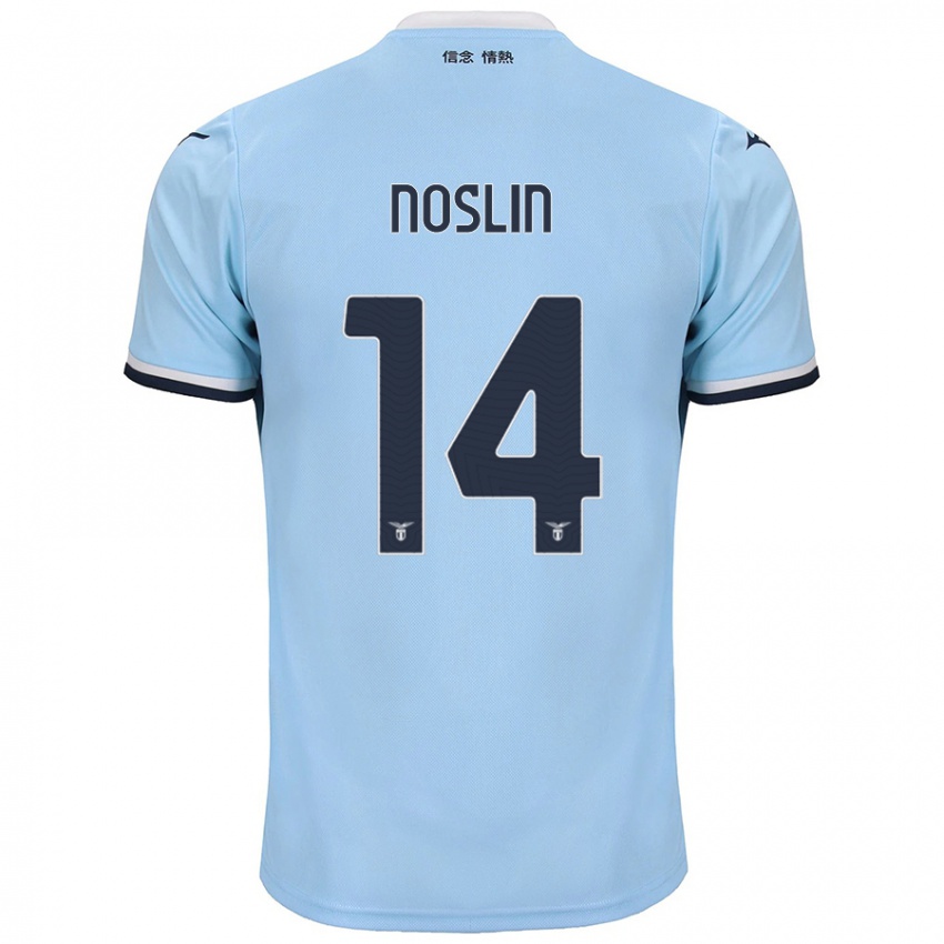 Niño Camiseta Tijjani Noslin #14 Azul 1ª Equipación 2024/25 La Camisa Argentina