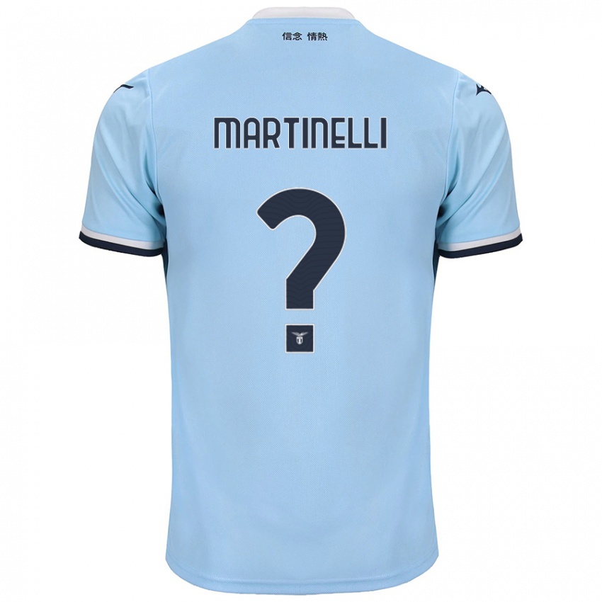 Niño Camiseta Leonardo Martinelli #0 Azul 1ª Equipación 2024/25 La Camisa Argentina