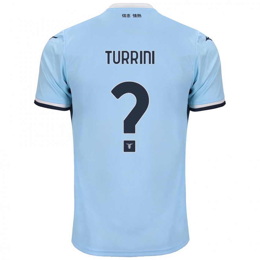 Niño Camiseta Giordano Turrini #0 Azul 1ª Equipación 2024/25 La Camisa Argentina