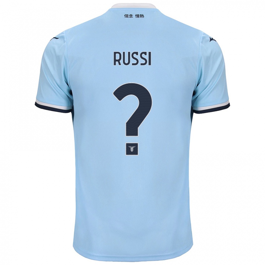 Niño Camiseta Gabriele Russi #0 Azul 1ª Equipación 2024/25 La Camisa Argentina