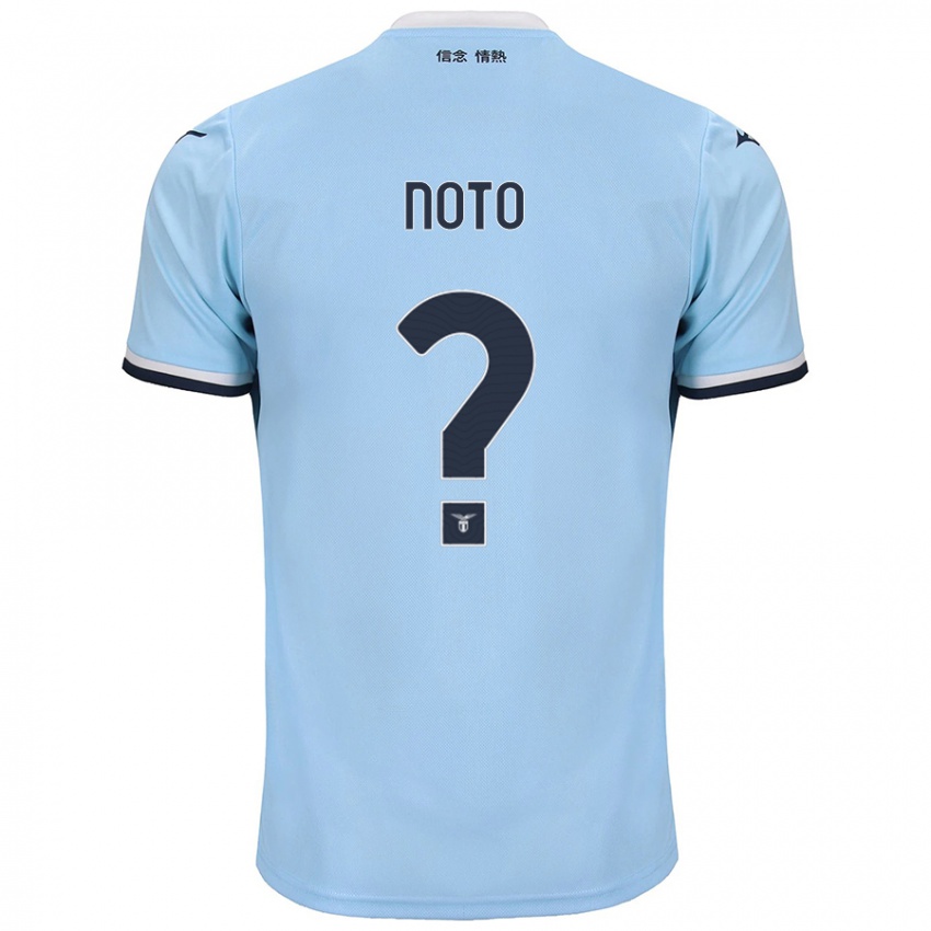 Niño Camiseta Pierpaolo Noto #0 Azul 1ª Equipación 2024/25 La Camisa Argentina