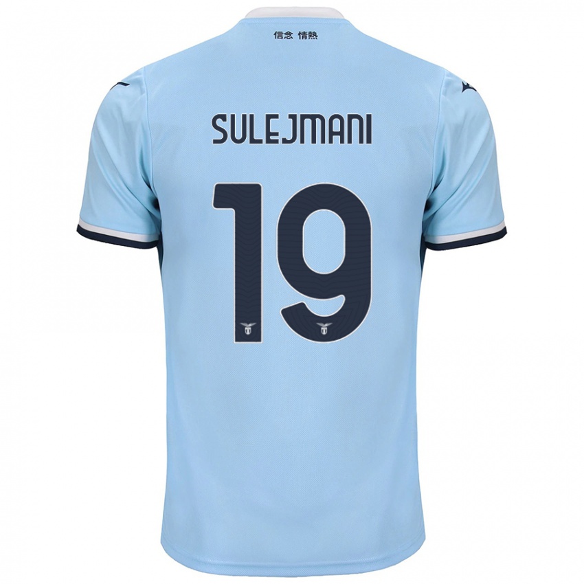 Niño Camiseta Flavio Sulejmani #19 Azul 1ª Equipación 2024/25 La Camisa Argentina