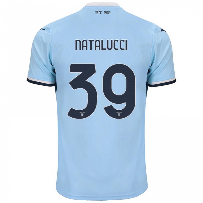 Niño Camiseta Serena Natalucci #39 Azul 1ª Equipación 2024/25 La Camisa Argentina