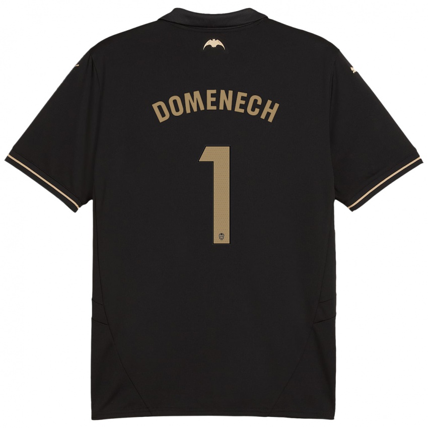 Niño Camiseta Jaume Domenech #1 Negro 2ª Equipación 2024/25 La Camisa Argentina