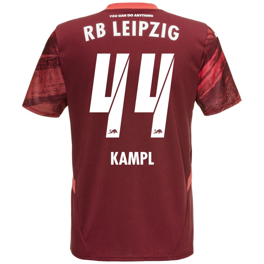 Niño Camiseta Kevin Kampl #44 Borgoña 2ª Equipación 2024/25 La Camisa Argentina