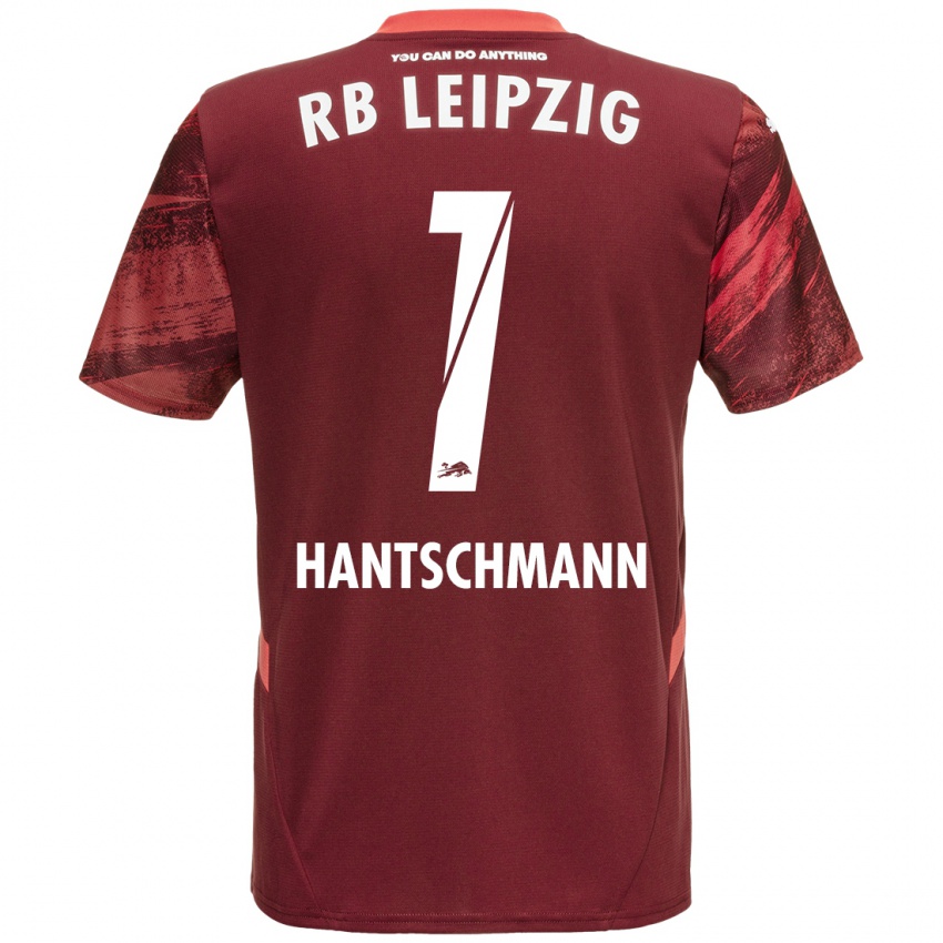 Niño Camiseta Franz Hantschmann #1 Borgoña 2ª Equipación 2024/25 La Camisa Argentina