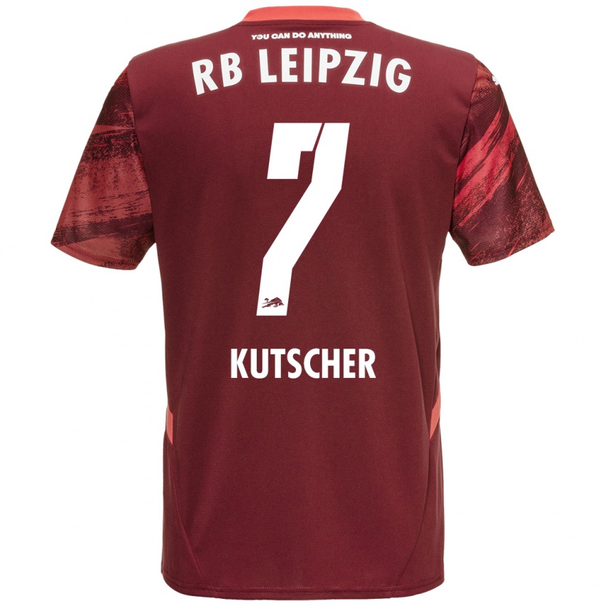 Niño Camiseta Matthes Kutscher #7 Borgoña 2ª Equipación 2024/25 La Camisa Argentina