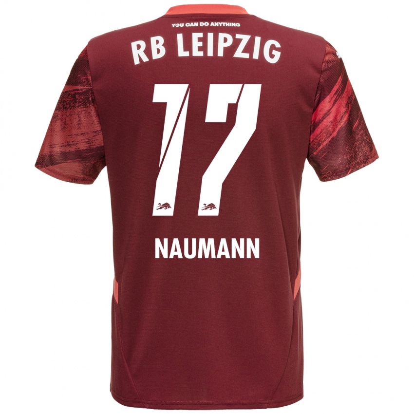 Niño Camiseta Carlos Naumann #17 Borgoña 2ª Equipación 2024/25 La Camisa Argentina