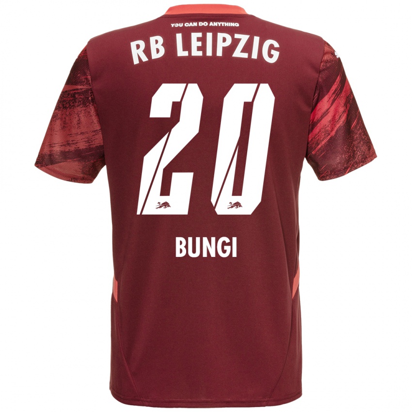 Niño Camiseta Joyeux Masanka Bungi #20 Borgoña 2ª Equipación 2024/25 La Camisa Argentina