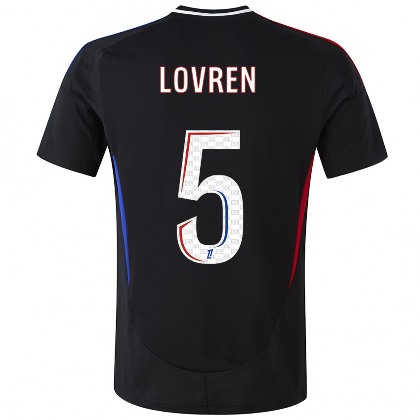 Niño Camiseta Dejan Lovren #5 Negro 2ª Equipación 2024/25 La Camisa Argentina