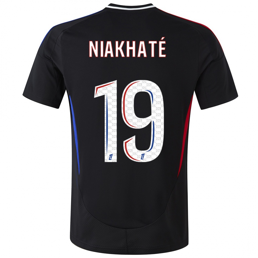 Niño Camiseta Moussa Niakhaté #19 Negro 2ª Equipación 2024/25 La Camisa Argentina