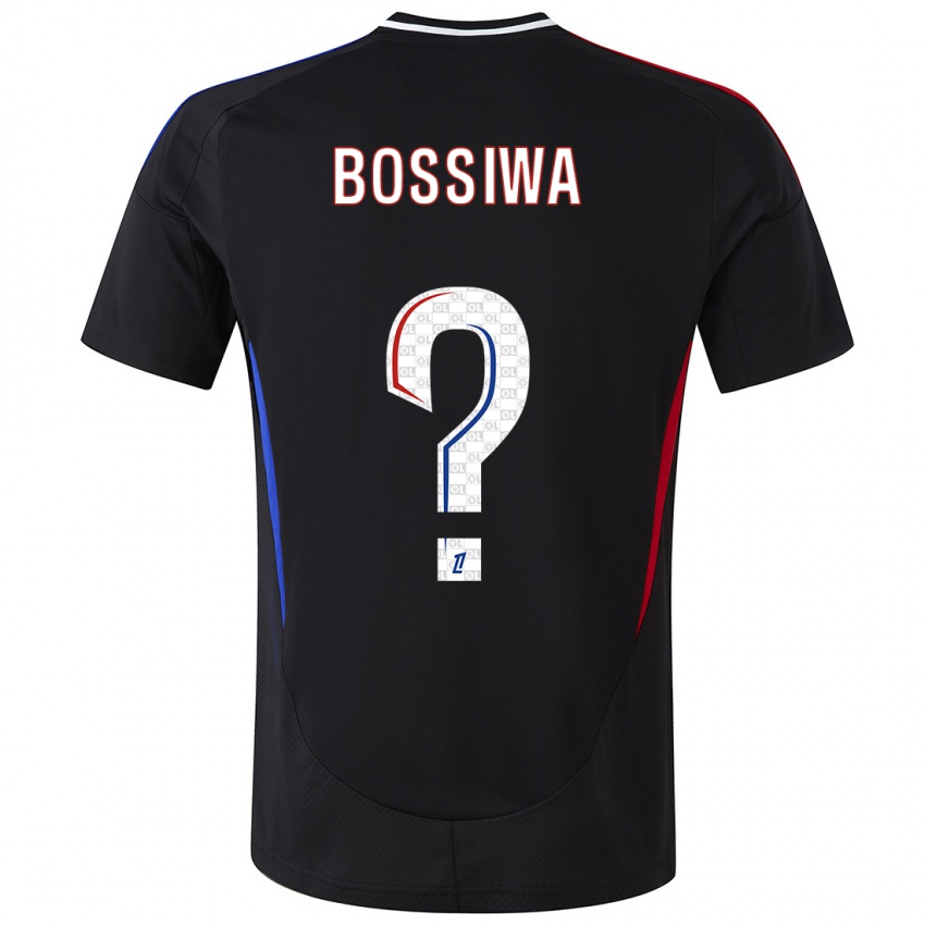 Niño Camiseta Samuel Bossiwa #0 Negro 2ª Equipación 2024/25 La Camisa Argentina