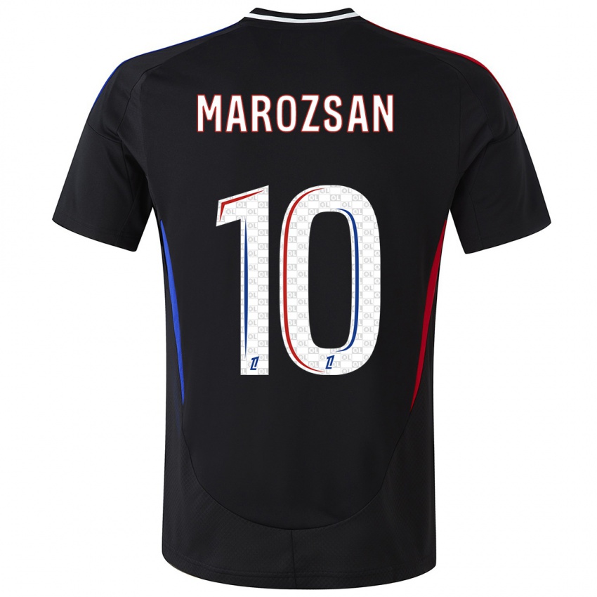 Niño Camiseta Dzsenifer Marozsan #10 Negro 2ª Equipación 2024/25 La Camisa Argentina