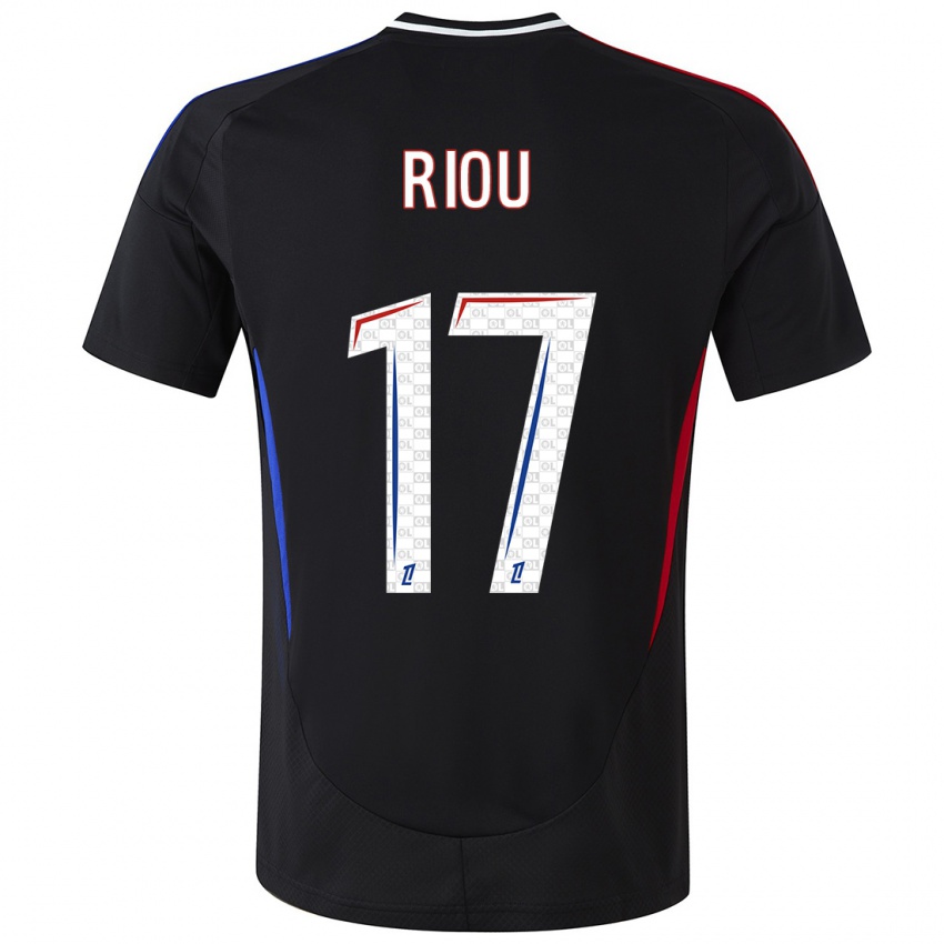 Niño Camiseta Remy Riou #17 Negro 2ª Equipación 2024/25 La Camisa Argentina