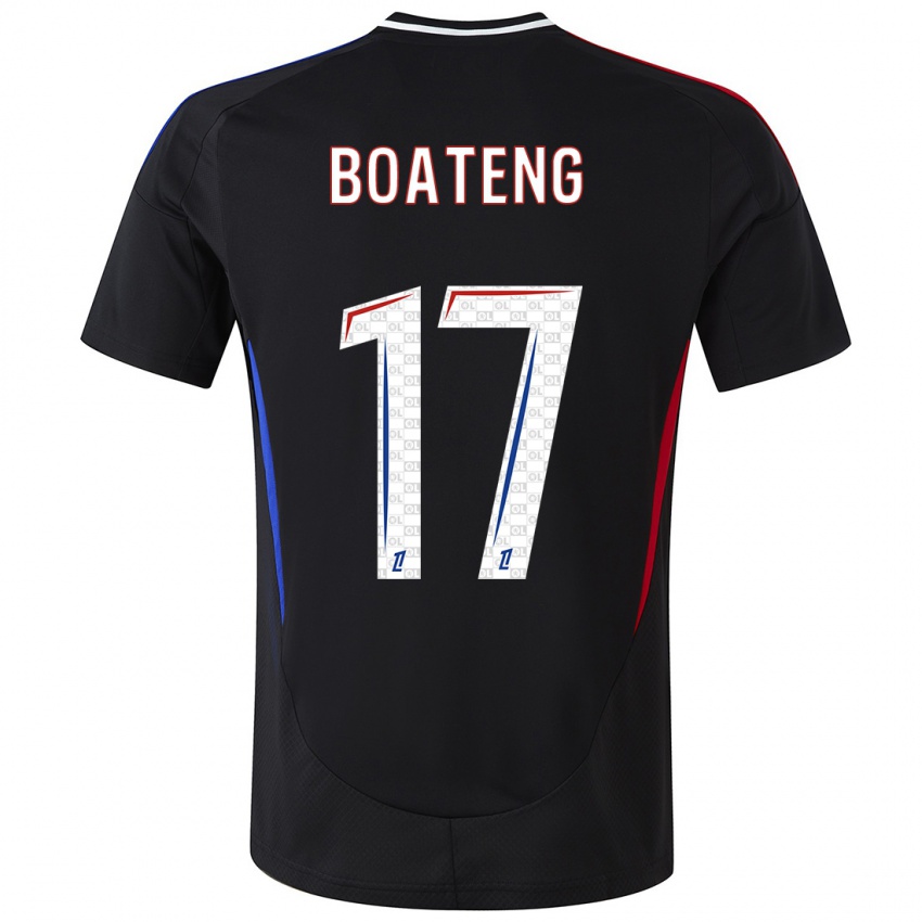 Niño Camiseta Jerome Boateng #17 Negro 2ª Equipación 2024/25 La Camisa Argentina