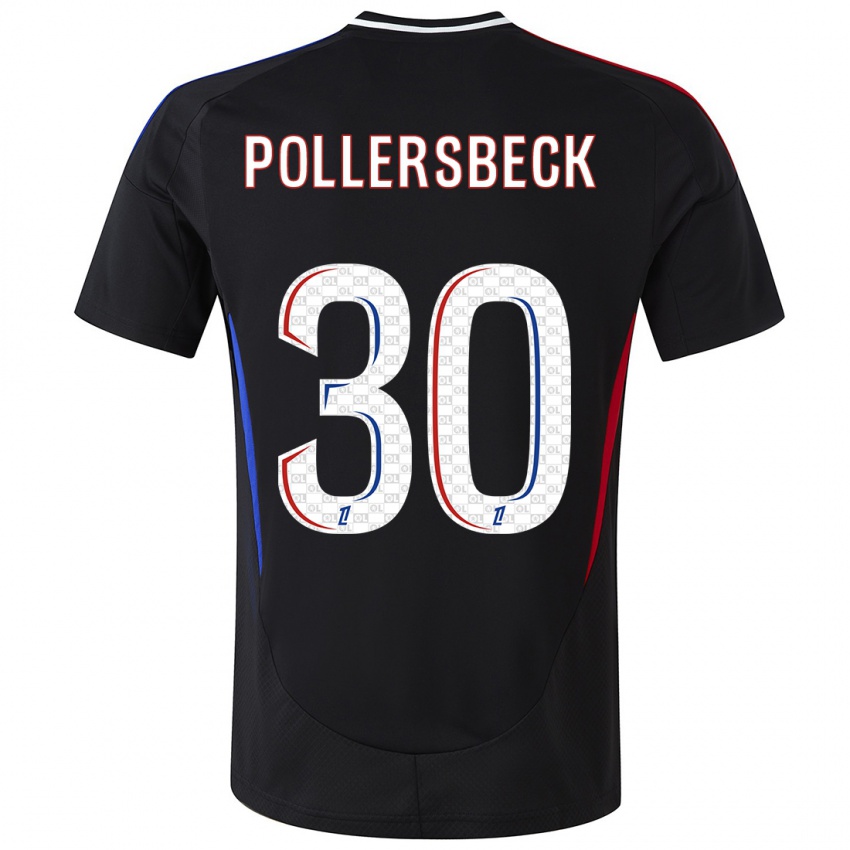 Niño Camiseta Julian Pollersbeck #30 Negro 2ª Equipación 2024/25 La Camisa Argentina