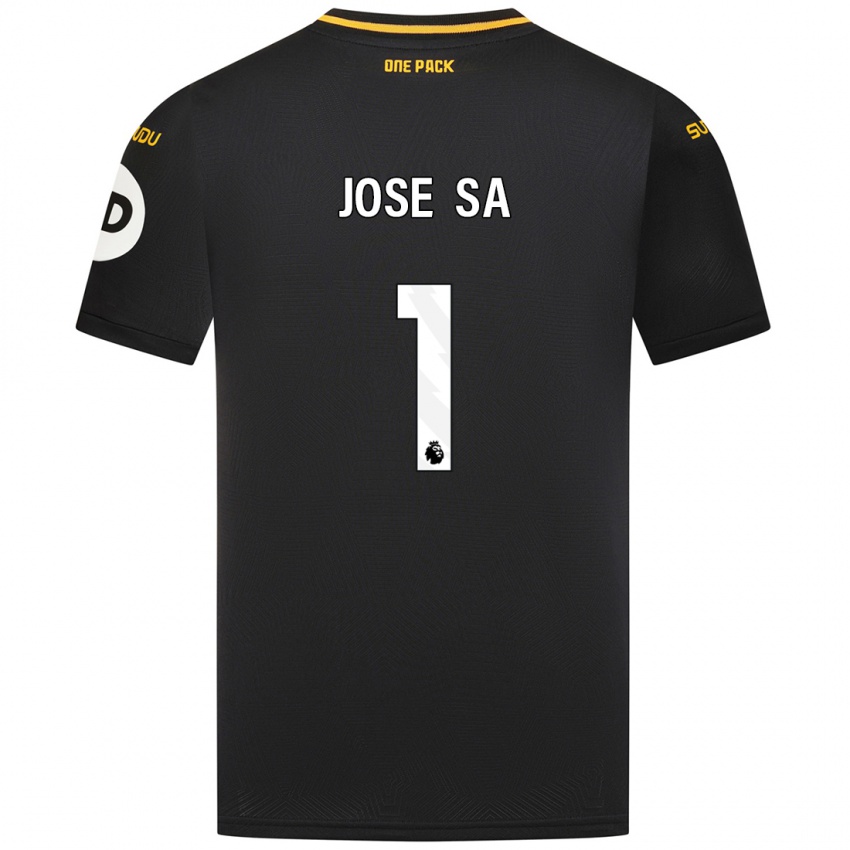 Niño Camiseta Jose Sa #1 Negro 2ª Equipación 2024/25 La Camisa Argentina