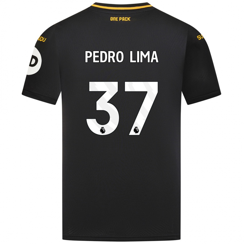 Niño Camiseta Pedro Lima #37 Negro 2ª Equipación 2024/25 La Camisa Argentina