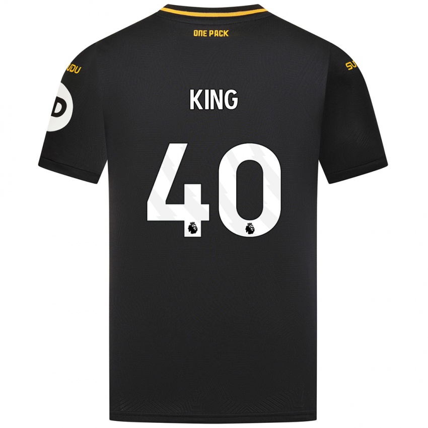 Niño Camiseta Tom King #40 Negro 2ª Equipación 2024/25 La Camisa Argentina