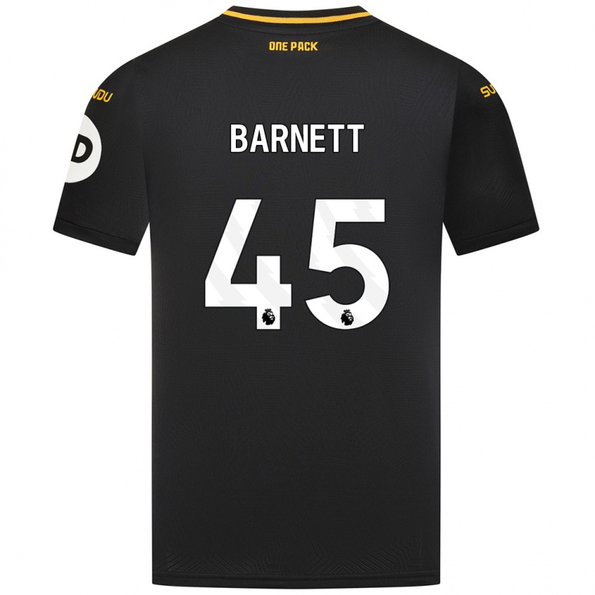 Niño Camiseta Ty Barnett #45 Negro 2ª Equipación 2024/25 La Camisa Argentina