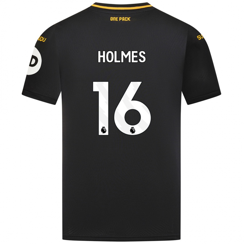 Niño Camiseta Summer Holmes #16 Negro 2ª Equipación 2024/25 La Camisa Argentina