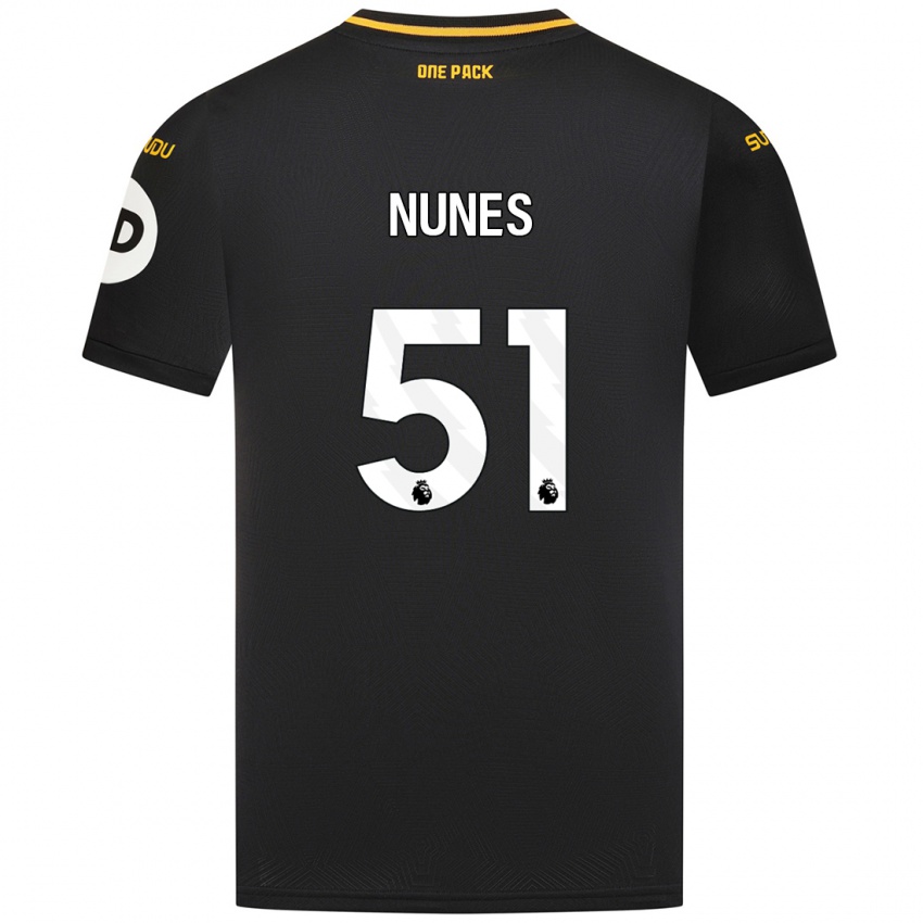 Niño Camiseta Grazi Nunes #51 Negro 2ª Equipación 2024/25 La Camisa Argentina