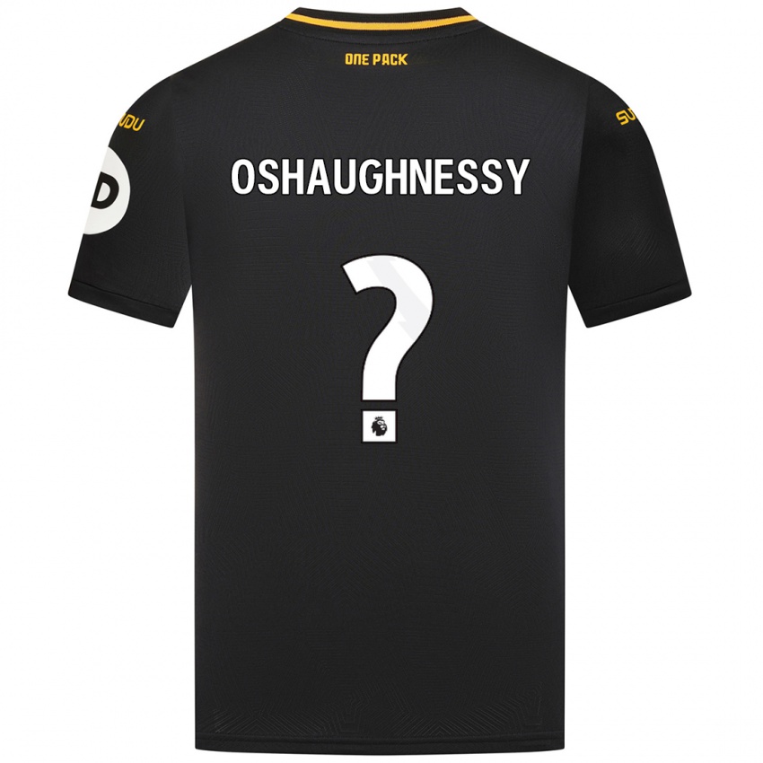 Niño Camiseta Joe Oshaughnessy #0 Negro 2ª Equipación 2024/25 La Camisa Argentina