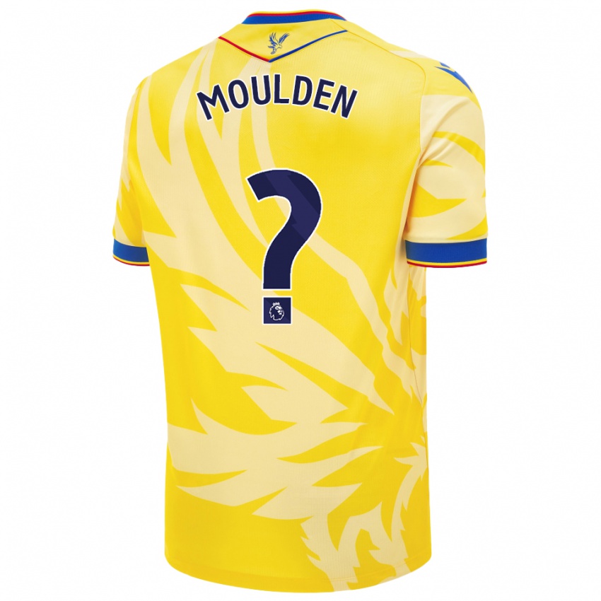 Niño Camiseta Louie Moulden #0 Amarillo 2ª Equipación 2024/25 La Camisa Argentina